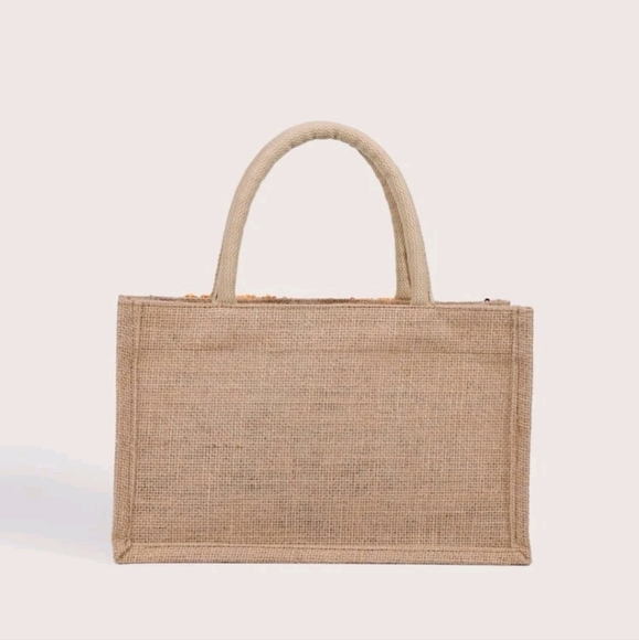 Sequined floral embroidery bag - Picture 6 of 8